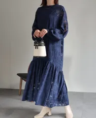 sakishima tokyo フラワーティアードワンピース（インナーSET）のサムネイル