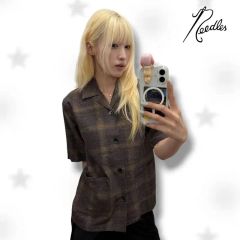美品】19SS Needles ニードルズ パイナップル柄シャツ - メルカリ