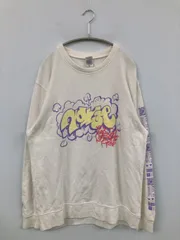 Printstar プリントスター スウェット 2XL アイボリー コットン 裏起毛 前面プリント ブランドロゴ 長袖 メンズ レディースのサムネイル