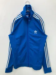 adidas アディダス ジャージ/トラックジャケット 110 ブルー メンズ レディースのサムネイル