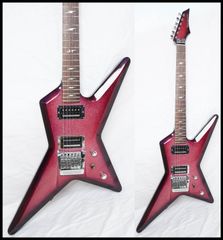フライングV 木目 エレキギター Photogenic Flying V 美品 - メルカリ