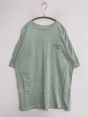 W.W.G フーズフーギャラリー Tシャツ/カットソー F ライトグリーン 無地 ワンポイント 刺繍 ミドル丈 半袖 クルーネック(丸首) メンズ レディースのサムネイル
