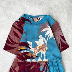 marimekko マリメッコ ウニッコ フラワー フレアスカート コットン S