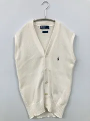 Polo by Ralph Lauren ポロバイラルフローレン ベスト ホワイト メンズ