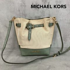マイケルコース ショルダーバッグ ミントグリーン - メルカリ