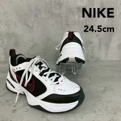 NIKE ナイキ 24.5cm エア モナーク 4 AIR MONARCH IV スニーカー ローカット シューズ 靴 ダッドスニーカー 厚底 カジュアル スポーツ トレーニング ランニング フィットネス ブラック 415445-101 ★ ■■のサムネイル