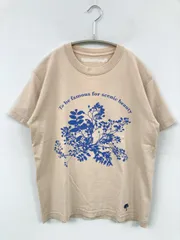 White Mountaineering Tシャツ/カットソー ベージュ 前面プリント ミドル丈 半袖 クルーネック(丸首) メンズ レディースのサムネイル