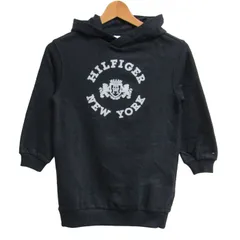 トミーヒルフィガー パーカー トップス プルオーバー スウェット 未使用 キッズ 男の子用 S/P(6-7)サイズ ネイビー TOMMY HILFIGERのサムネイル