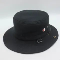 チャンピオン ハット 帽子 ブランド レディース メンズ 57.5cmサイズ ブラック Champion 【中古】のサムネイル