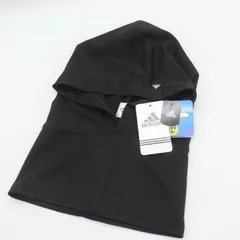 アディダス フェイスカバー UVカット フード 頭巾 未使用品 スポーツウエア メンズ OSFX(57-60cm)サイズ ブラック adidasのサムネイル