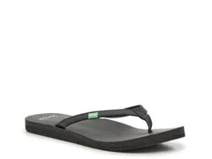 サヌーク レディース シューズ サンダル Sanuk Yoga Joy II Flip Flop Black ブラックのサムネイル