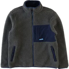 カブー メンズ アウター ジャケット・ブルゾン フリース ジャケット KAVU Wayside Sherpa Fleece Jacket Mens Ocean Stormのサムネイル