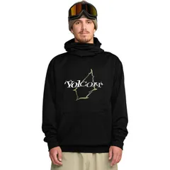 ボルコム メンズ アウター パーカー・スウェット パーカー Volcom Hydro Riding Hoodie Mens Black ブラックのサムネイル