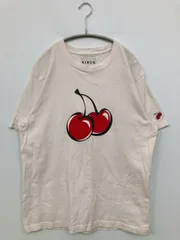 KIRSH キルシー Tシャツ/カットソー 1 アイボリー クルーネック(丸首) 半袖 前面プリント ワンポイント ミドル丈 メンズ レディースのサムネイル