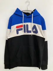 FILA フィラ パーカー M ブラック メンズ