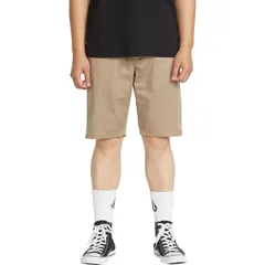 ボルコム メンズ ボトムス ハーフパンツ・ショーツ Volcom Frickin Modern Stretch 21 Short Mens Khaki カーキのサムネイル