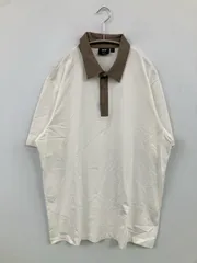 UNIQLO × Theory ポロシャツ XL ホワイト 無地 半袖 メンズのサムネイル