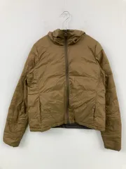 無印良品 ムジルシリョウヒン ダウンジャケット/コート M ブラウン ナイロン 無地 ショート丈 フードあり ジップアップ レディースのサムネイル