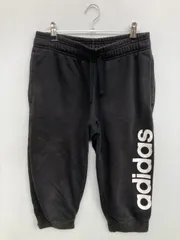 adidas アディダス スウェットパンツ OT ブラック 無地 ブランドロゴ スタンダード レギュラー ウエストゴム・紐 メンズ レディース