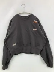 JaVa ジャバ スウェット S グレー スウェット 裏起毛 長袖 ブランドロゴ 刺繍 レディースのサムネイル