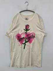 UNIF ユニフ Tシャツ/カットソー M アイボリー 前面プリント ブランドロゴ ミドル丈 半袖 クルーネック(丸首) メンズ レディースのサムネイル