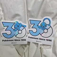 麻のピオニーのロゴステッカー ポケットモンスター 30周年のサムネイル