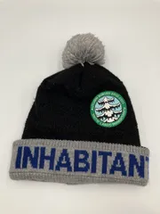 inhabitant ニットキャップ/ビーニー F ブラック メンズ レディースのサムネイル