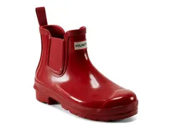 ハンター レディース シューズ ブーツ・レインブーツ チェルシー HUNTEROriginal Chelsea Gloss Rain Boot Womens Red レッド
