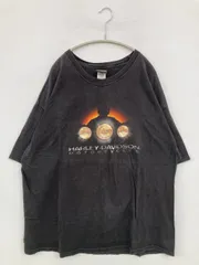 HARLEY-DAVIDSON ハーレーダビッドソン Tシャツ/カットソー 2X-LARGE ブラック 前面プリント バックプリント ブランドロゴ ミドル丈 半袖 クルーネック(丸首) メンズ レディース