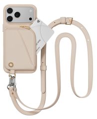新品♪CUSTYPE⭐︎iPhone17ルナシルバーシリーズアイボリーベージュ