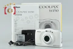 【中古】Nikon ニコン COOLPIX W150 ホワイト コンパクトデジタルカメラ 元箱付きのサムネイル