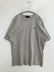 GIANNI VALENTINO ジャンニバレンチノ Tシャツ/カットソー L グレー 無地 ワンポイント ブランドロゴ ミドル丈 半袖 クルーネック(丸首) メンズ レディースのサムネイル