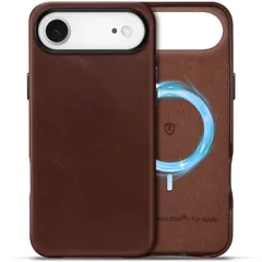 SHIELDON iPhone Air 対応 ベーシックケース 本革レザー 6.5インチ 5G 薄型 ワイヤレス充電対応 磁気充電可 背面保護 軽量 滑り止め 指紋防止 耐久性 カメラ保護 携帯便利 アイホン Air対応 スマホカバー 2025年発売 レトロコ