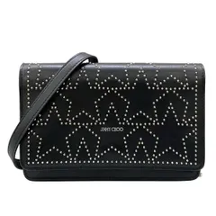 JIMMY CHOO(ジミーチュウ) 財布 - 黒 スタースタッズ/ホログラムシールあり レザーのサムネイル