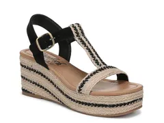 ブローフィッシュマリブ レディース シューズ サンダル Blowfish MalibuAnnika Espadrille Wedge SandalightaupeBlack ブラックのサムネイル