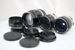 Nikon Canon Minolta 単焦点レンズセット ジャンク品 - メルカリ