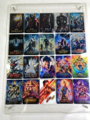 [정리]MARVEL Infinity SAGA 웨이퍼스 25장 어벤져스/아이언맨/캡틴 아메리카 외 디스플레이 프레임 첨부 포스터 컬렉션 마블