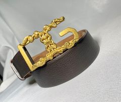 希少 Dior ディオール CDロゴ シルバー&ゴールドメタリック コンビ