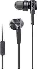 【中古】(非常に良い)ソニー イヤホン 重低音モデル MDR-XB75AP : カナル型 リモコン・マイク付き ブラック MDR-XB75AP B