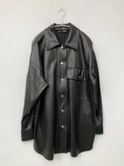 ZARA ザラ レザージャケット USA M ブラック レディース