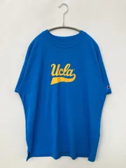UCLA ユーシーエルエー Tシャツ/カットソー XL ブルー 前面プリント バックプリント ワンポイント ブランドロゴ ミドル丈 半袖 クルーネック(丸首) メンズ レディースのサムネイル