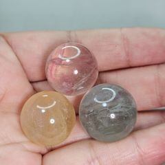 透明感◎ キャンディカラー フローライト スフィア 76g 約35.7mm