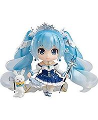 [중고](매우 좋은) 넨 드로이드 캐릭터 보컬 시리즈 01 하츠네 미쿠 유키 미쿠 Snow Princess Ver. 논스케일 ABS&PVC제 도장이 끝난 가동 피규어