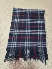 BURBERRY カシミヤ100% マフラー 英国製 チェック バーバリー - メルカリ