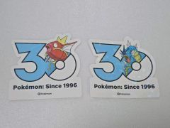 韓国限定 ポケモン 30周年記念 ステッカー 2種セット グラードン