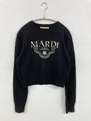 Mardi Mercredi マルディメクルディ ニット/セーター ONE SIZE ブラック レディースのサムネイル