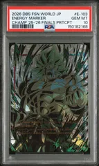 2026年最新】エナジーマーカー psa10 ブロリーの人気アイテム - メルカリ