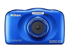 【中古】(非常に良い)Nikon デジタルカメラ COOLPIX W150 防水 W150BL クールピクス ブルーのサムネイル