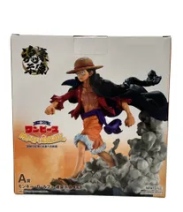 美品 バンダイ 一番くじ ワンピース MONKEY.D.LUFFY－冒険の記憶と未来への航路－ A賞 モンキー・D・ルフィ 魂豪示像 フィギュア