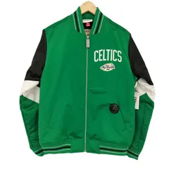 ミッチェルアンドネス mitchell＆ness ヘビーウェイト サテン ジャケット 裏地キルティング バーシティジャケット スタジャン メンズ JPN：S のサムネイル